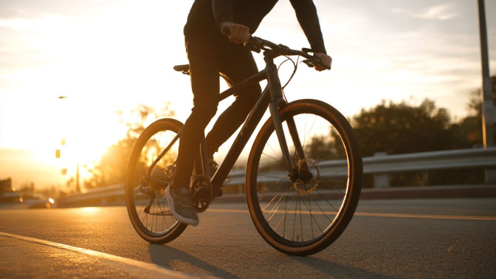 TREK（トレック）FXシリーズの高級感と安心感を伝えるクロスバイクのディテール画像