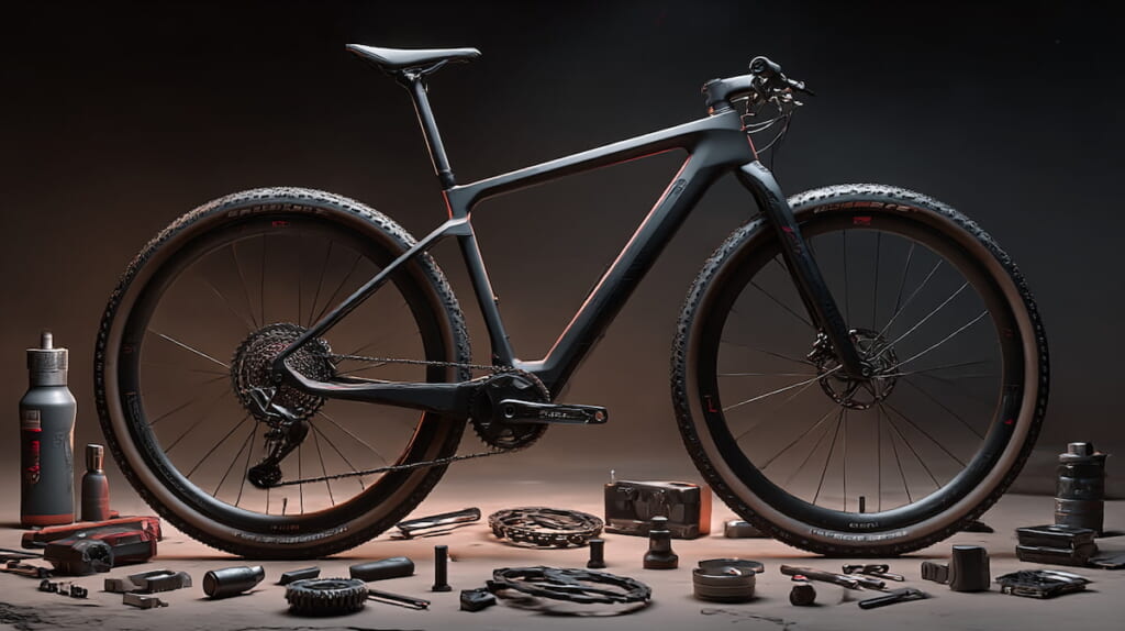 危険なブレーキ状態を示した日本人向けクロスバイクのdiy画像