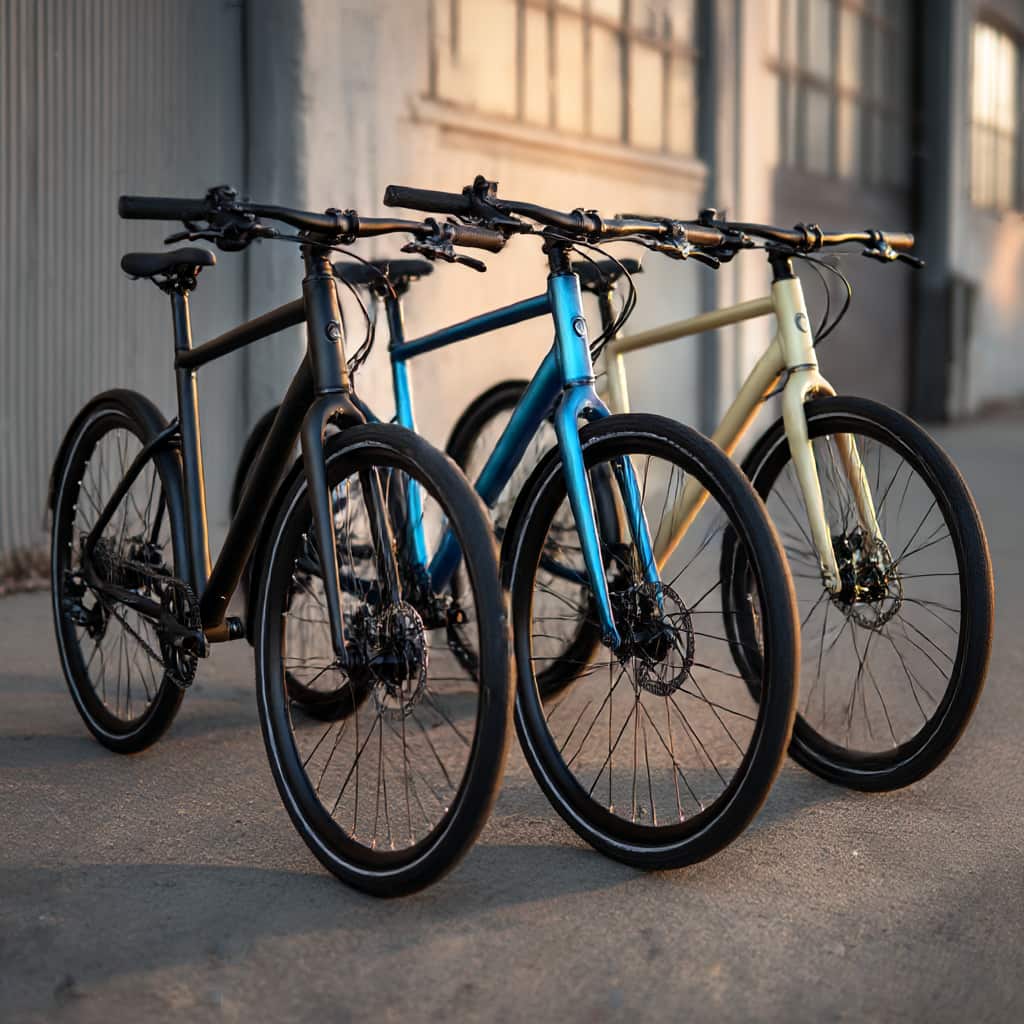 TB1のカラーバリエーション（マットブラック／深いブルー／ベージュ）を比較できるイメージ