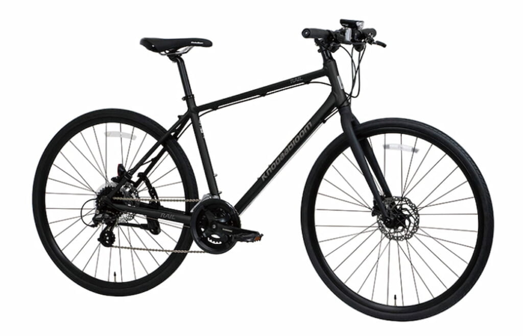 　- 軽量クロスバイクでリハビリライドをするランナー