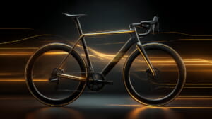 　- 東京の朝の街を走るクロスバイク通勤者と、スピード感のある走行シーン