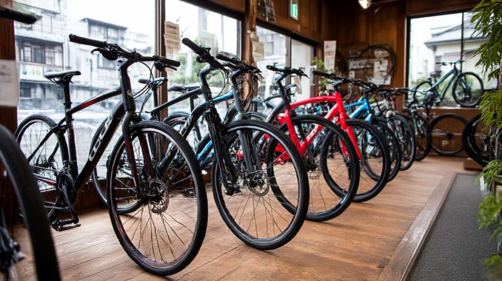 Fujiクロスバイク2026年モデルのフレームとカラーバリエーション