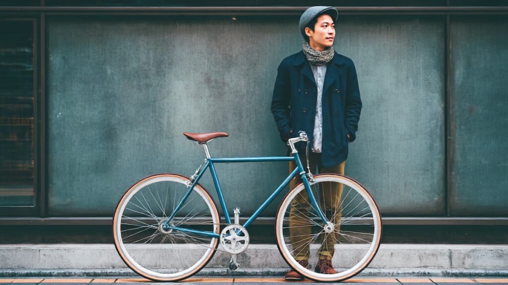 クロモリフレームのFuji BALLADと街乗りの雰囲気