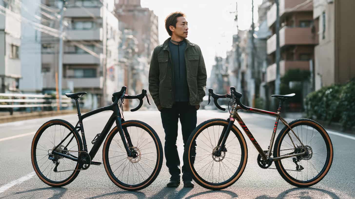 クロスバイクとグラベル